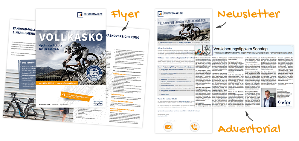 Fahrrad Vollkasko Flyer