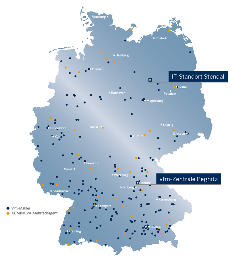 vfm Partnerkarte Deutschland