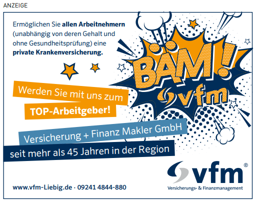 Werbeanzeige Top-Arbeitgeber mit vfm