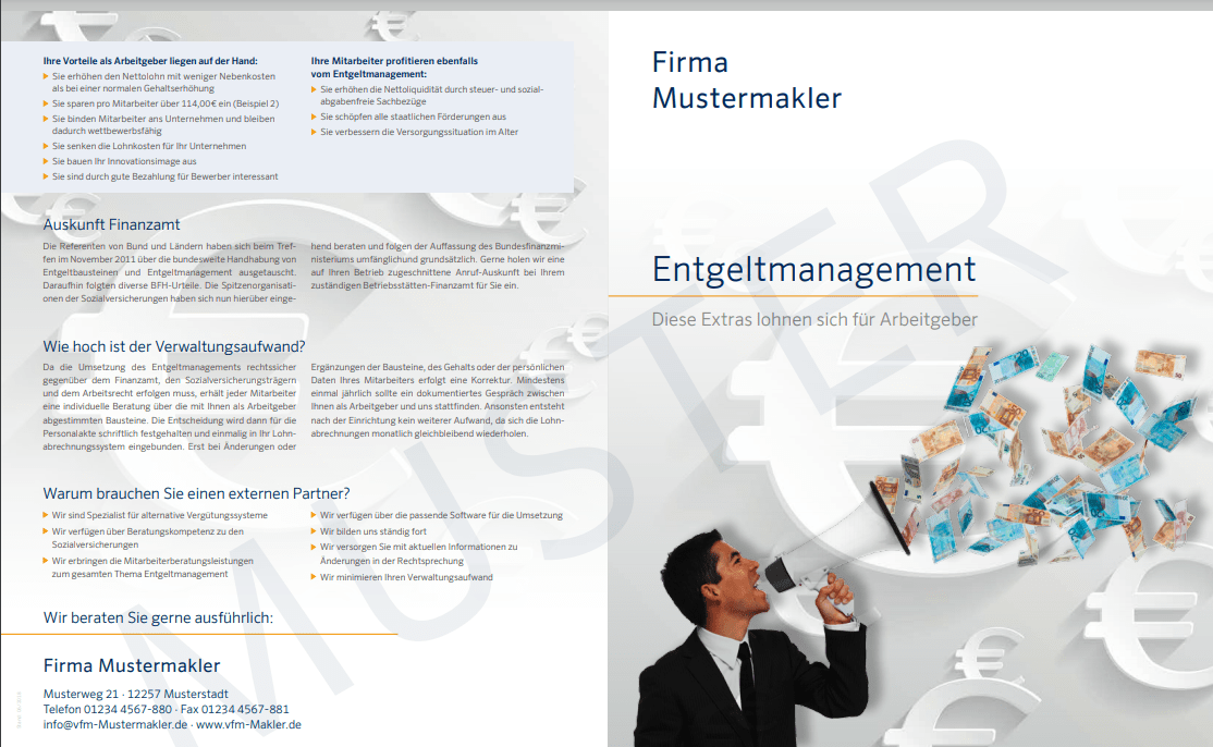 flyer Entgeltmanagement