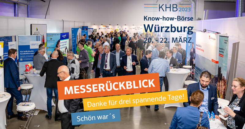 Messerückblick der vfm-Know-how-Börse